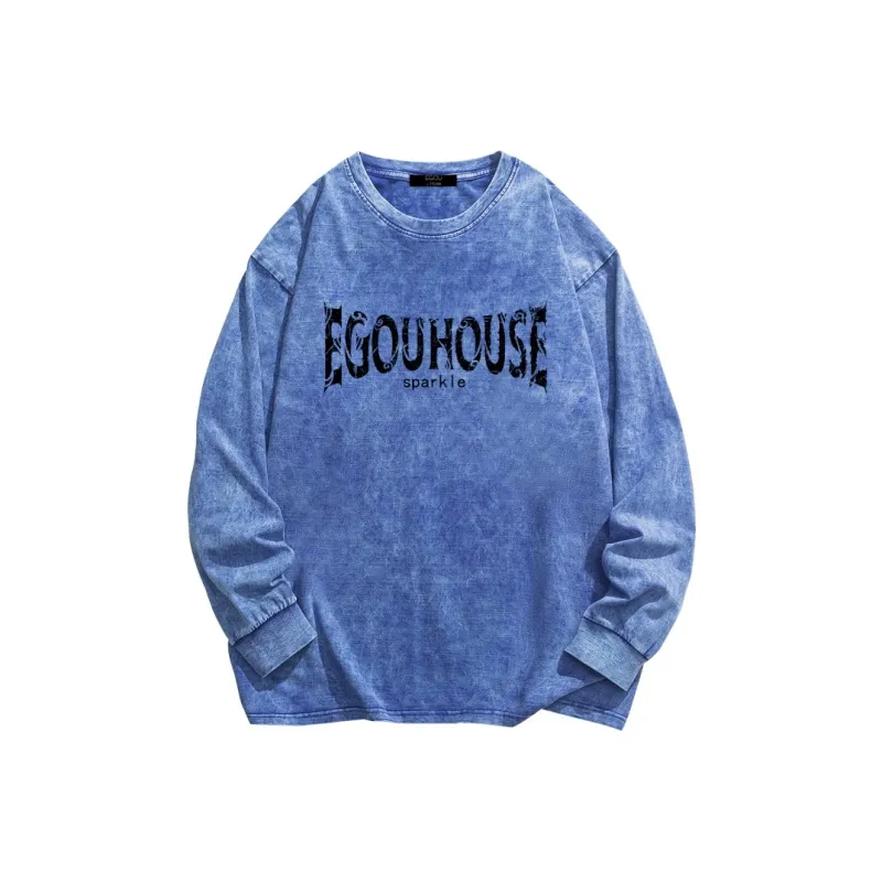 EGOU Long Sleeved T Shirts Unisex-5
