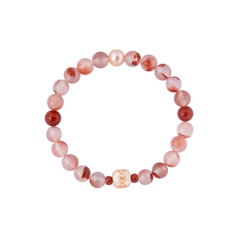 Guo Lu Southern Red Agate Bracelets Women's-0