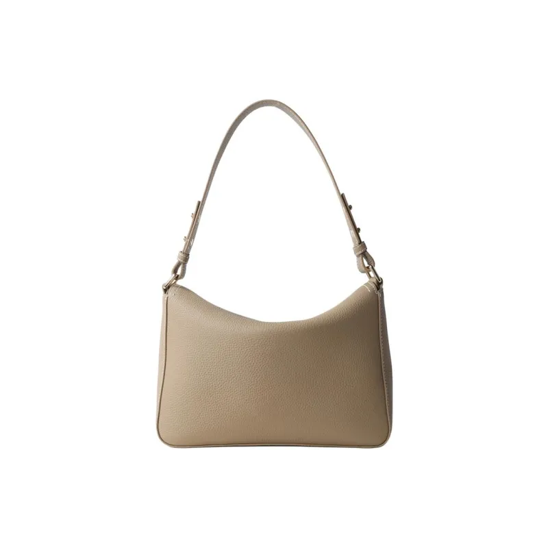 MINIBIRD Top Grain Cow Leather Geometric Shoulder Bag, Crossbody Bag Medium Size Women's Multicolor-3
