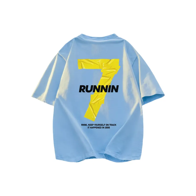 RUNNINWHEEL T Shirts Unisex-14
