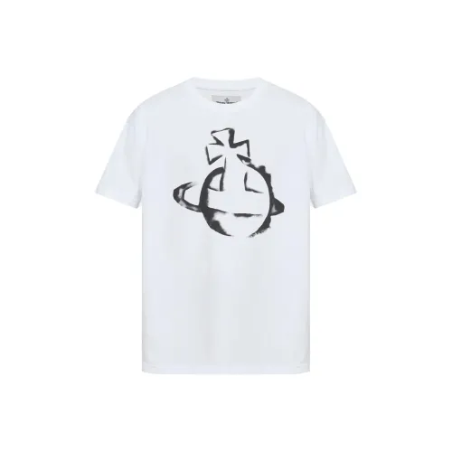 Vivienne Westwood Orb Printed Crewneck T Shirt