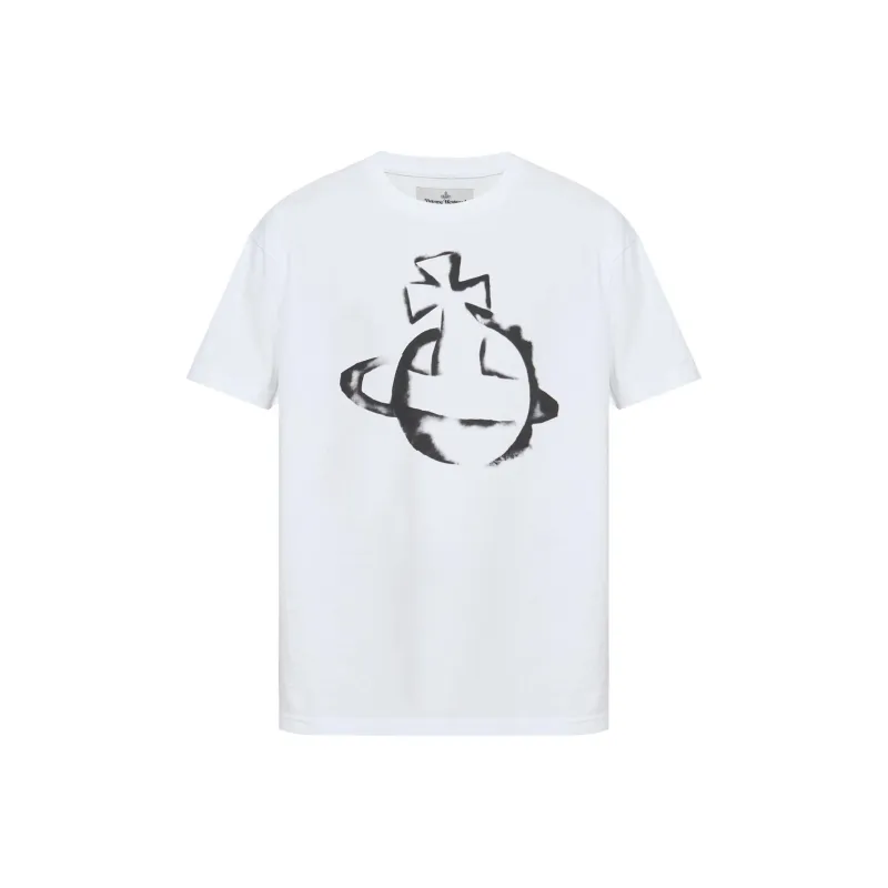 Vivienne Westwood Orb Printed Crewneck T Shirt-0