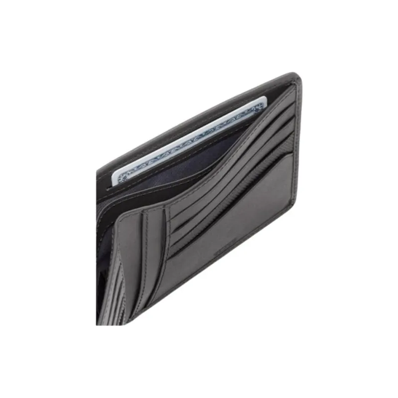 TUMI Polyamide Wallet Men's Marine Blue & Gray-2