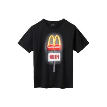 McDonald's Graniph Collaboration T-Shirts Unisex Black