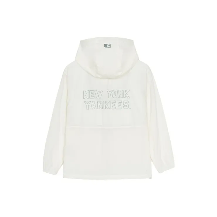 MLB Varsity New York Yankees Jacket Unisex Ivory-1
