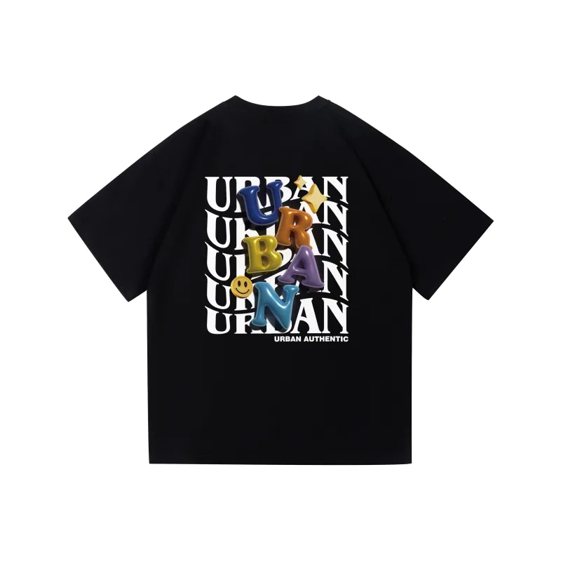 URBAN AUTHENTIC T Shirts Unisex-3