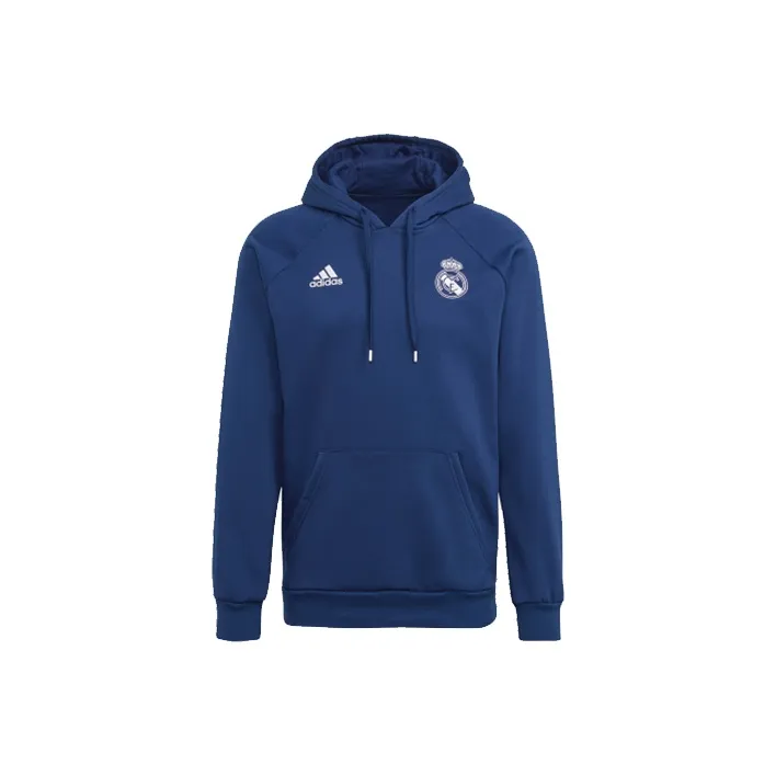 Adidas Real Madrid Sweatshirts Men Blue-0
