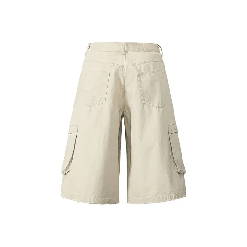 SOLIDITY Denim Shorts Unisex-5