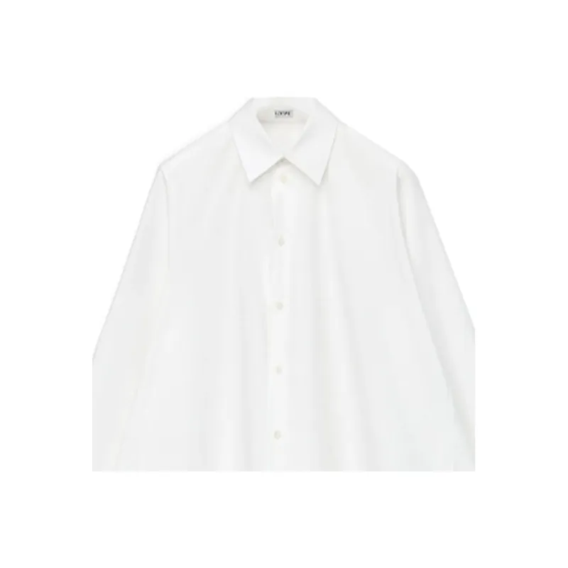 LOEWE Trapeze Long Sleeved Shirt Dress-2