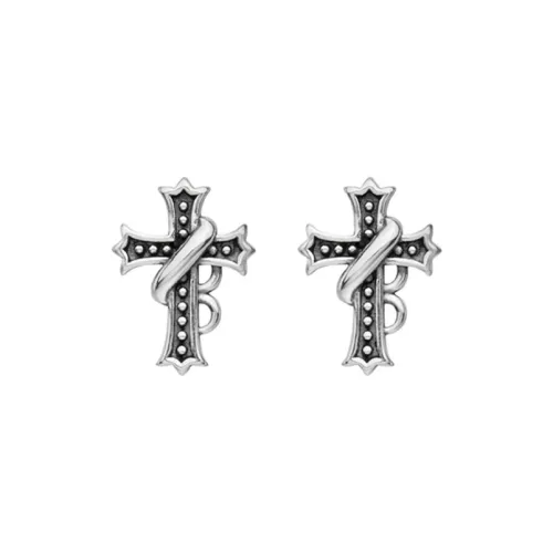 DIOR Stud Earrings Womens Gold