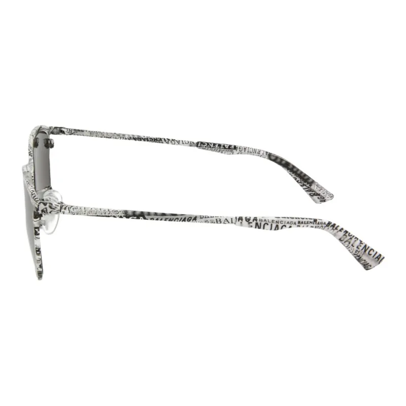 Balenciaga Square Sunglasses Unisex White-2