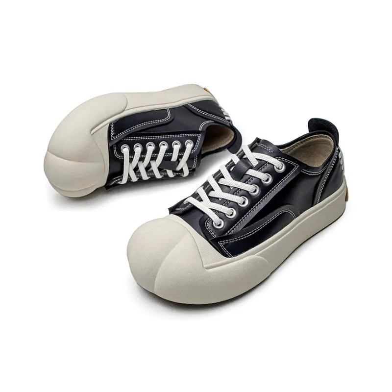Rummaden Slip Resistant Cushioning Wear Resistant Lightweight Breathable Low Top Skateboard Shoes Unisex-4