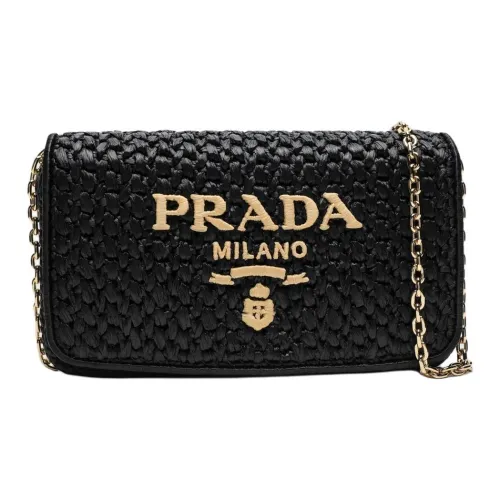 PRADA zipped Crossbody Bag, Shoulder Bag Women's Black