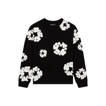 Denim Tears Long Sleeve Wreath Tee
