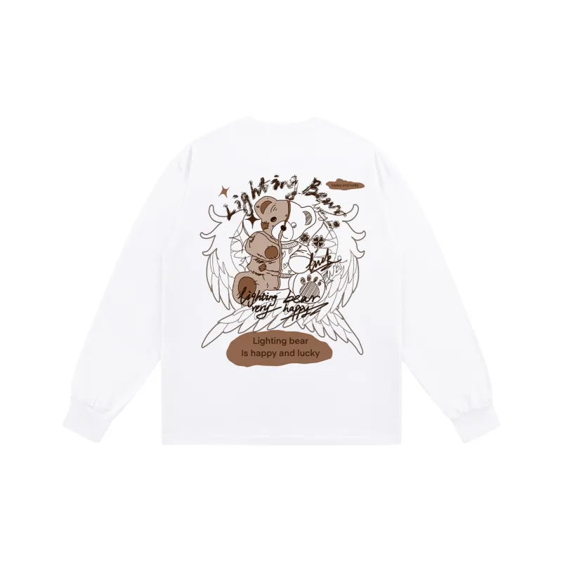 LIGHTNING BEAR T Shirts Unisex-2