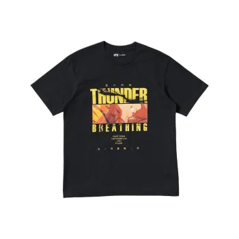 UNIQLO X Spell Fight Co titled Series T Shirt Unisex Black