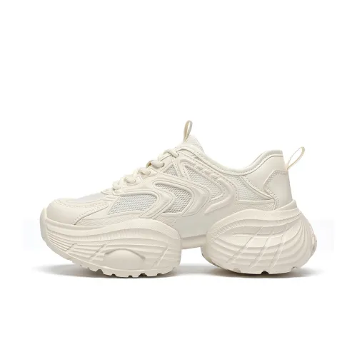 ZHR Breathable Height Increase Low Top Chunky Sneakers Women's