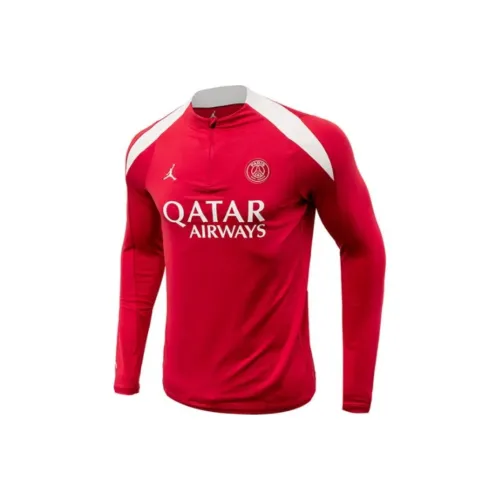 JORDAN Paris Saint Germain Strike Fourth Men's JORDAN Dri FIT Soccer Knit Drill Top