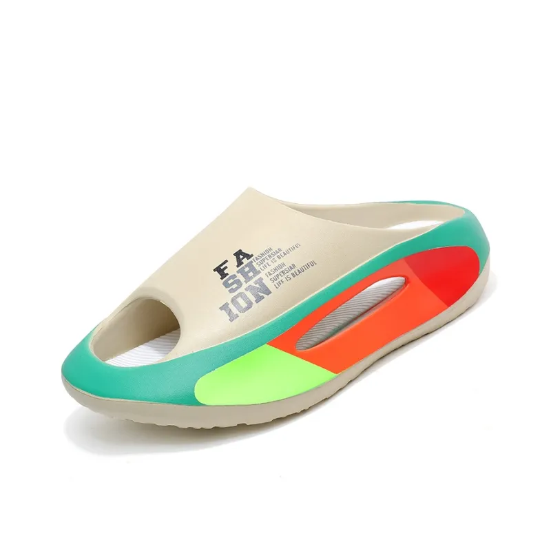 NANJIREN EVA Slip Resistant Abrasion Resistant Cushioning Slide Slippers Unisex-11
