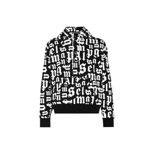 PALM ANGELS Broken Monogram Hoodie 