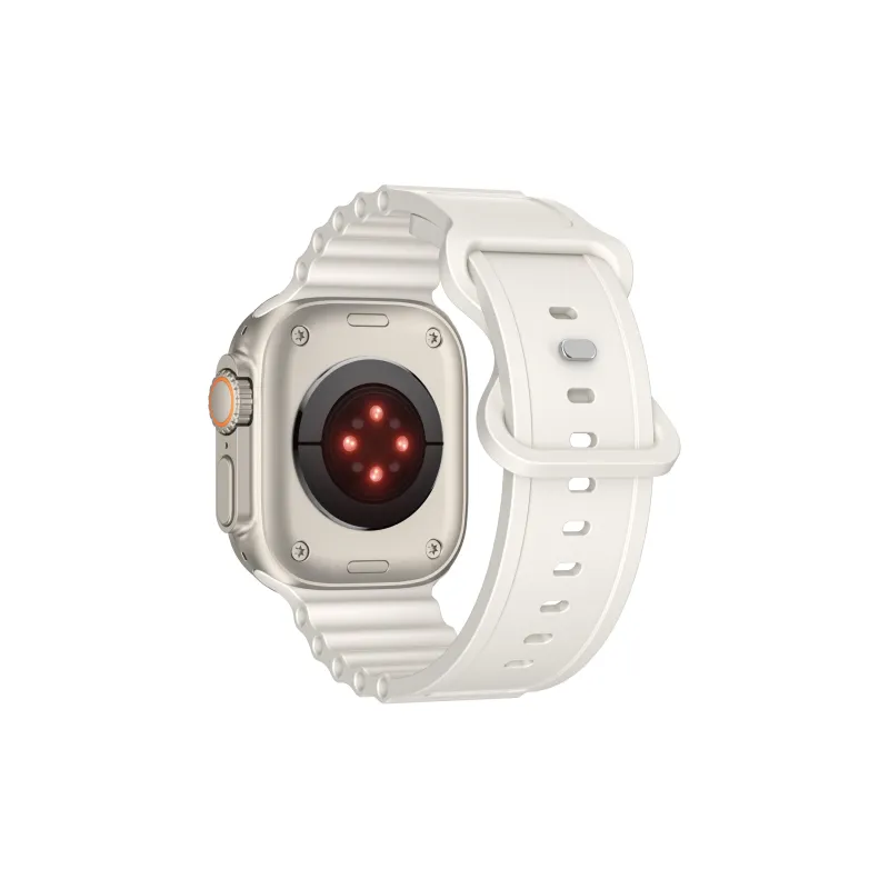 IKYOU Watch Bands Apple Compatibility 235mm Silicone Material-2