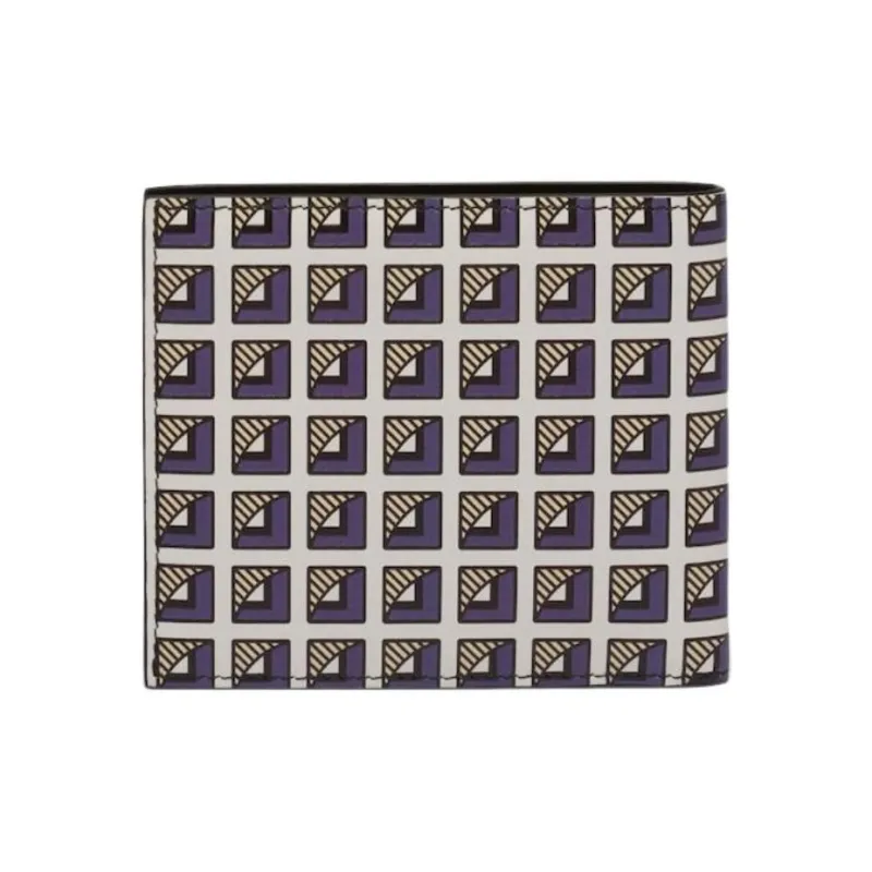 PRADA Leather Wallet Men's Multicolor-1