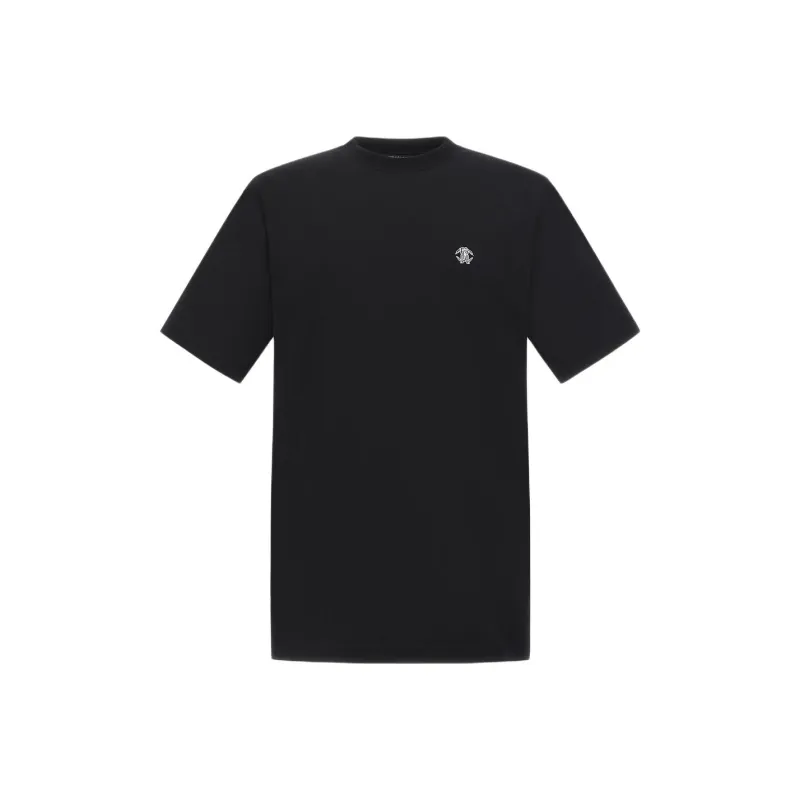 Roberto Cavalli Logo embroidered T Shirt-0