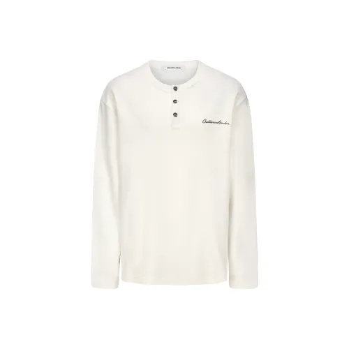 GALLIANO LANDOR 화이트 남녀공용 티셔츠