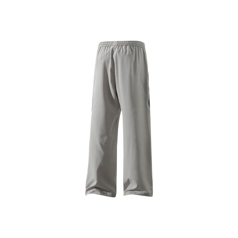 TITH Casual Pants Unisex Cold Spring Gray-1