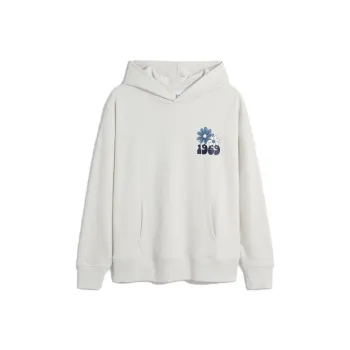 GAP Sweatshirts Unisex Gray White