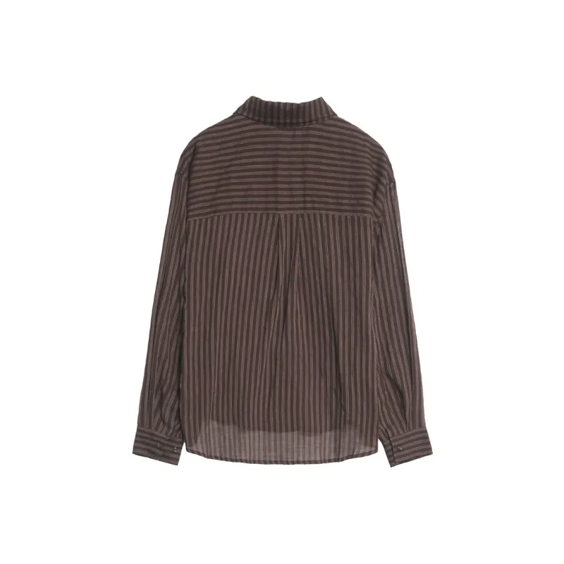 UNVESNO Shirt Unisex Hazelnut Brown-1