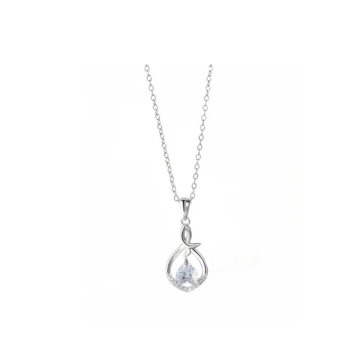 FROMLOVER 925 Sterling Silver Necklaces Women's
