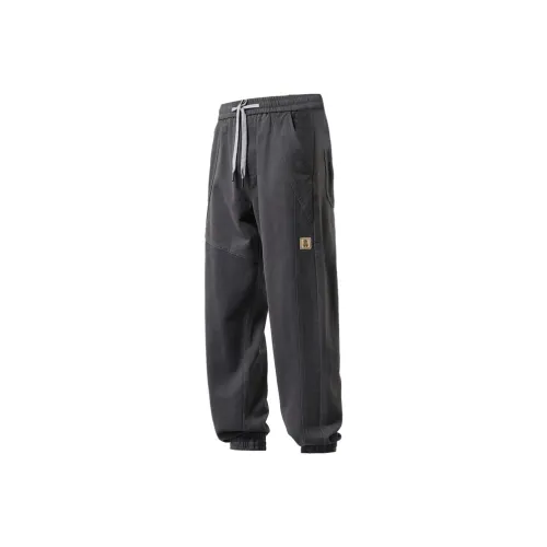 Tonlion Casual Pants Men's Gray Green