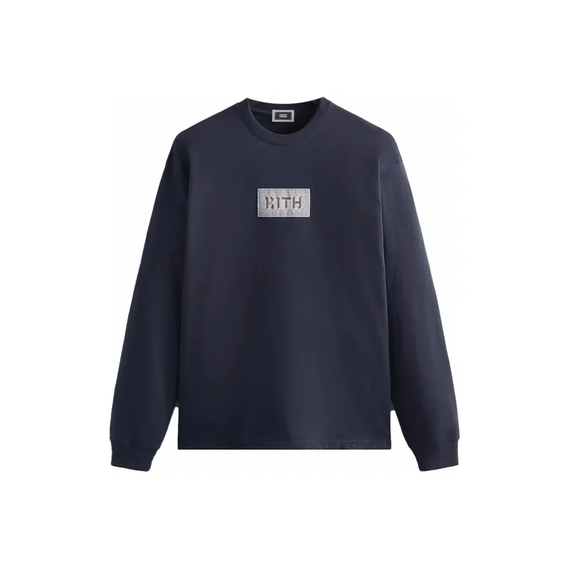KITH Ornamental Hebrew Long Sleeve Tee-0
