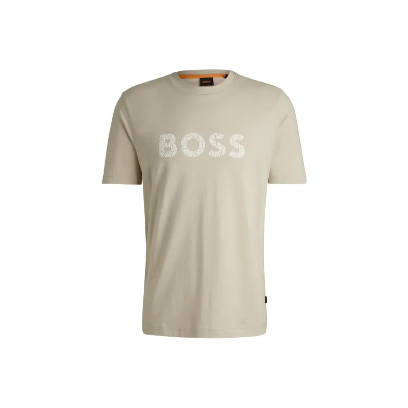 HUGO BOSS Logo stamp T shirt-0