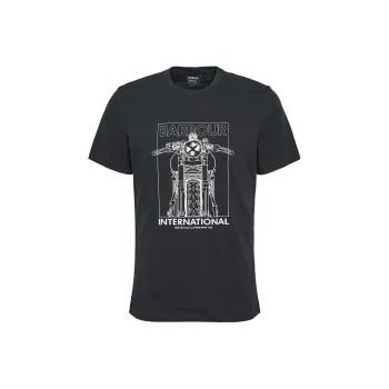 BARBOUR T Shirts Men Black