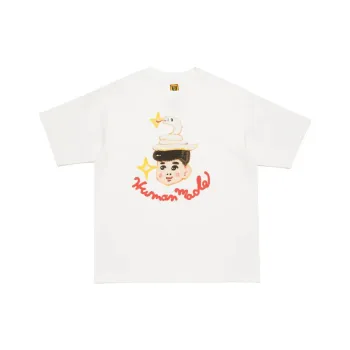 HUMAN MADE T Shirts Unisex White