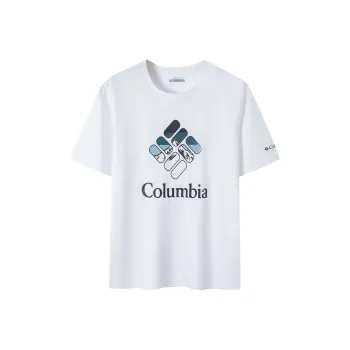 Columbia T Shirts Men White 114