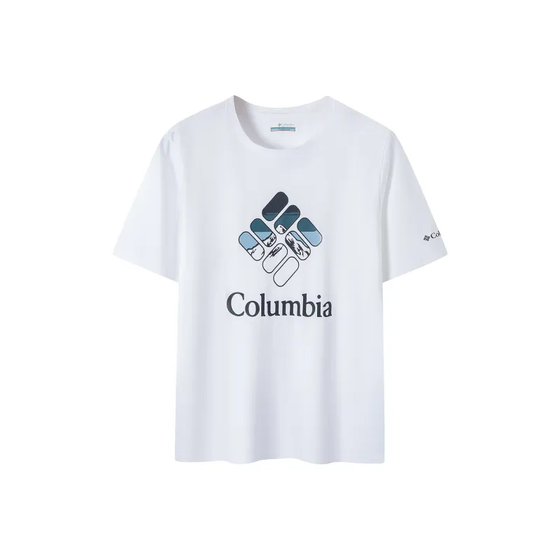 Columbia T Shirts Men White 114-0