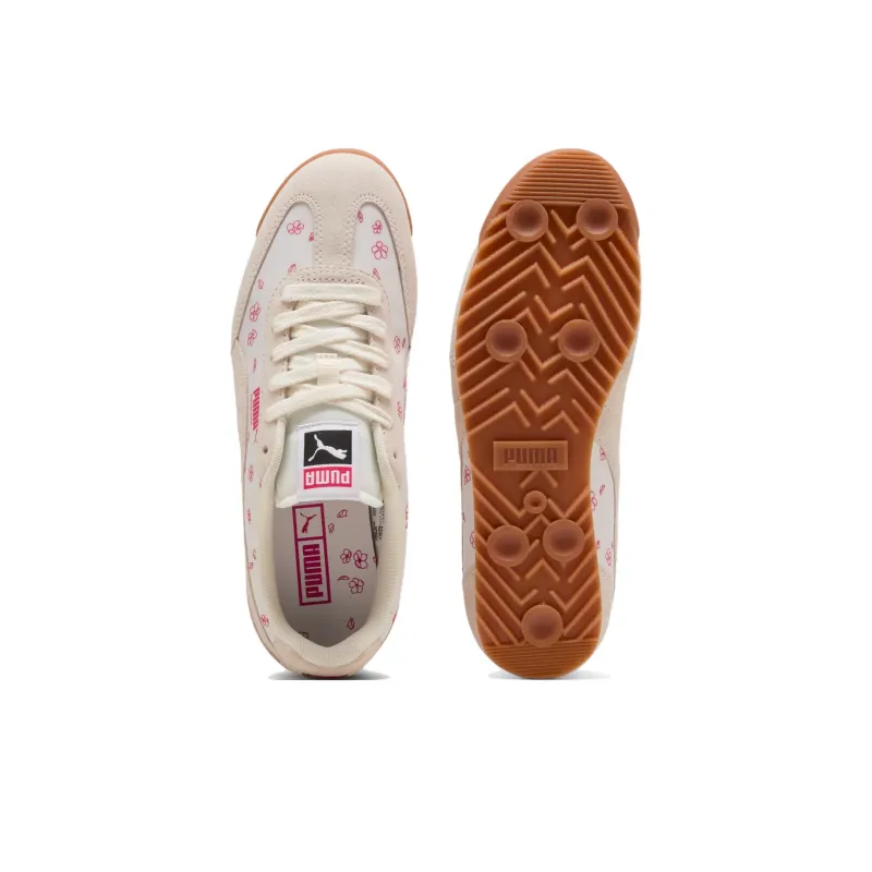 PUMA Anti Slip Wear Resistant Low Top Training Shoes Unisex Ecru-3