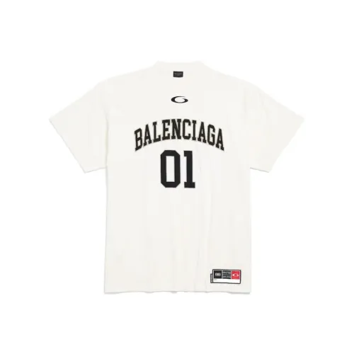 Balenciaga SS25 T Shirt Men's Gray White