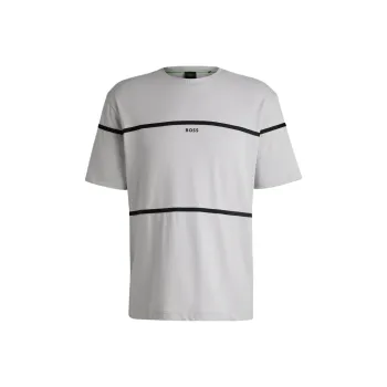HUGO BOSS FW24 T Shirt Men's Light Gray
