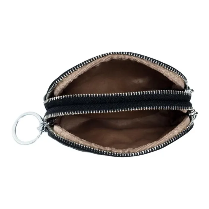 Tong Tong Rabbit Top Grain Cow Leather Coin Purse Women's Multicolor-4
