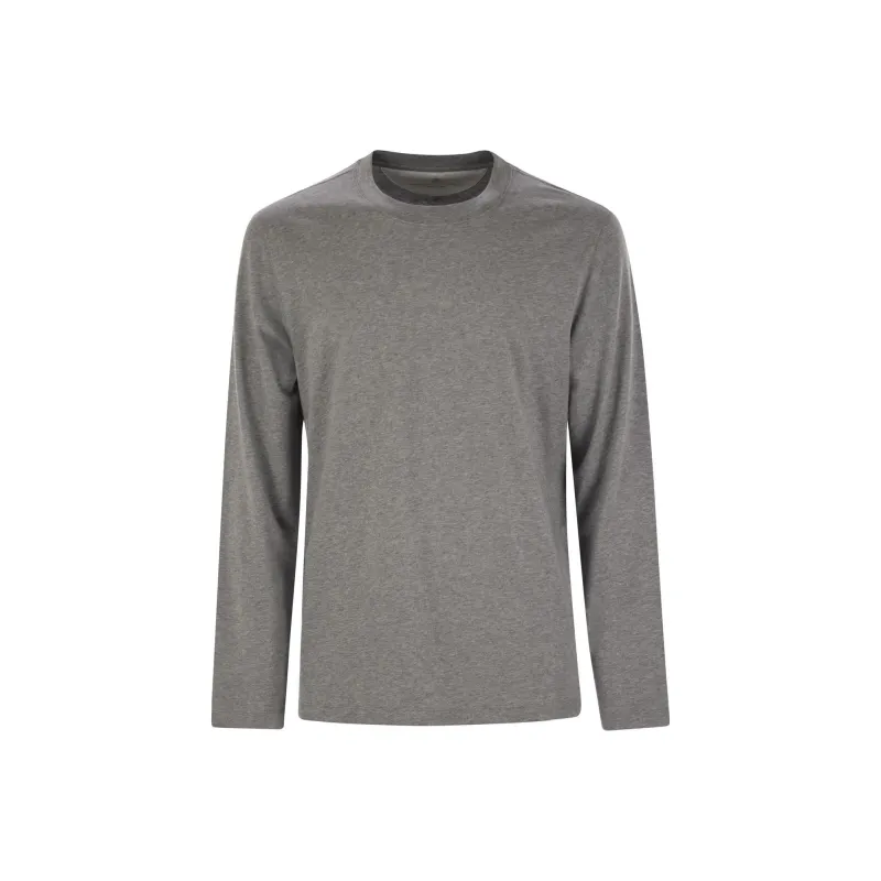 Brunello Cucinelli Long Sleeved Crewneck T Shirt-0