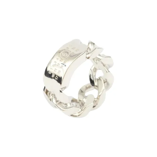 MM6 Maison Margiela Brass Key Ring Bag Accessories Womens Silver
