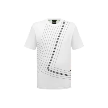 HUGO BOSS Fineline Artwork T shirt