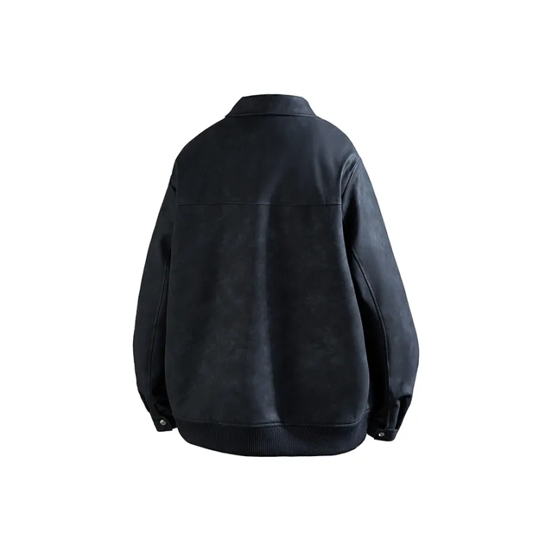 Fakeyoung Leather Jacket Unisex-1