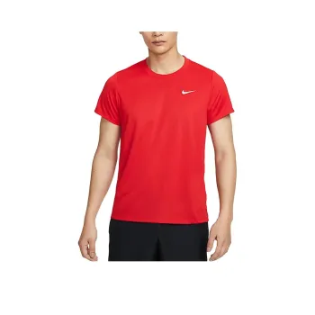 Nike Court VictoryDri Fit FW24 T Shirt Men's University Red/White