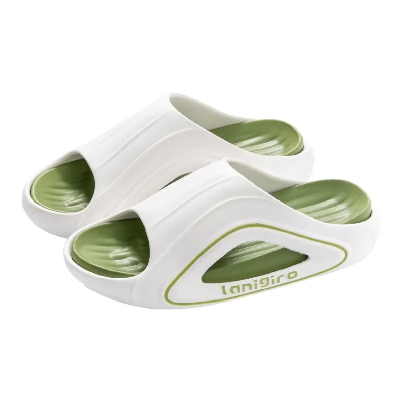 Foot Recreation Men's Sports EVASlip Resistant Soft Sole Squashy And Bouncy Feeling Indoor Home Bathing Slippers-8