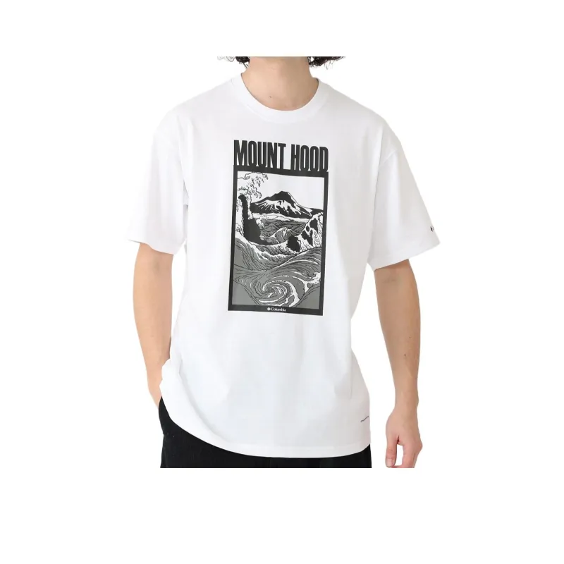 Columbia Navidad Butte Omni-Wick T-Shirt Men's White-0